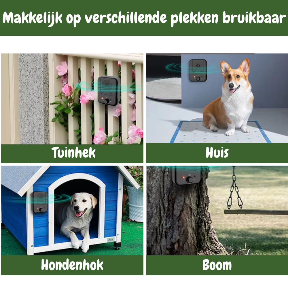Bark Detector X - De slimme oplossing tegen blaffen