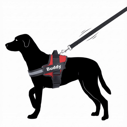 Gepersonaliseerd Anti Trektuig voor Honden