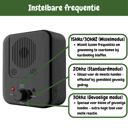 Bark Detector X - De slimme oplossing tegen blaffen