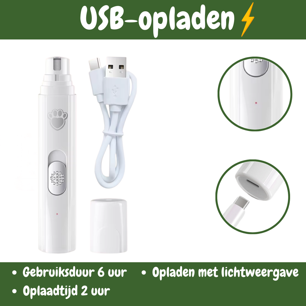 SilentTrim Nagelgrinder – Fluisterstil & effectief trimmen
