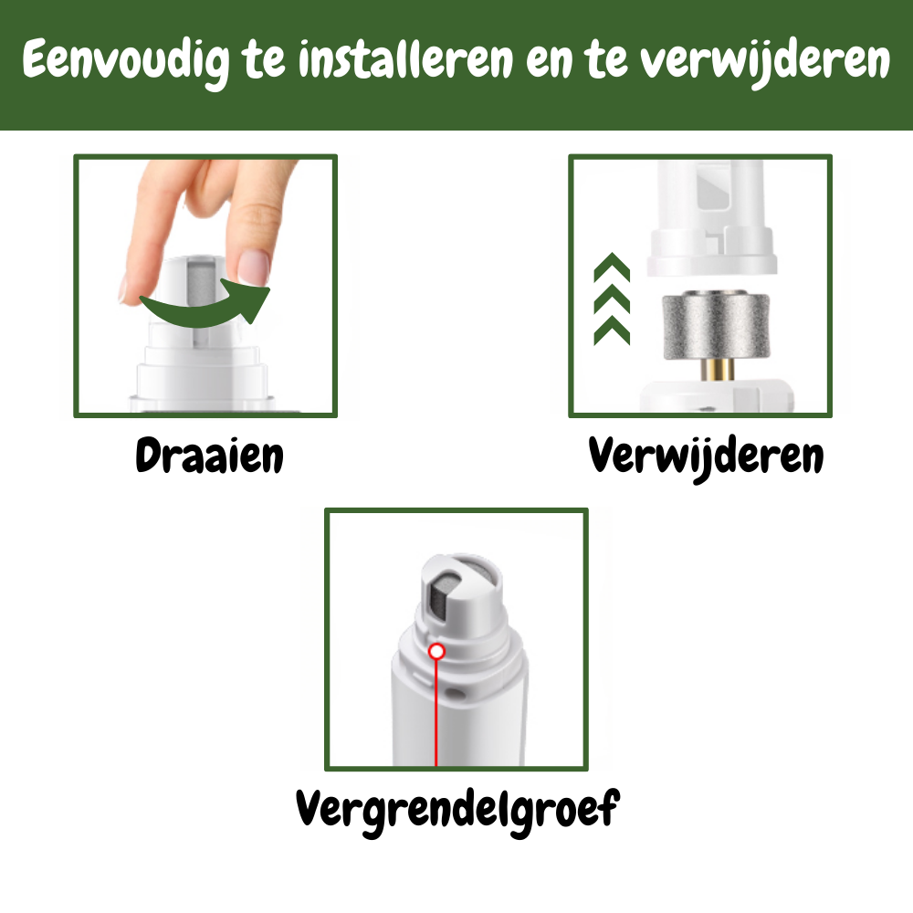 SilentTrim Nagelgrinder – Fluisterstil & effectief trimmen