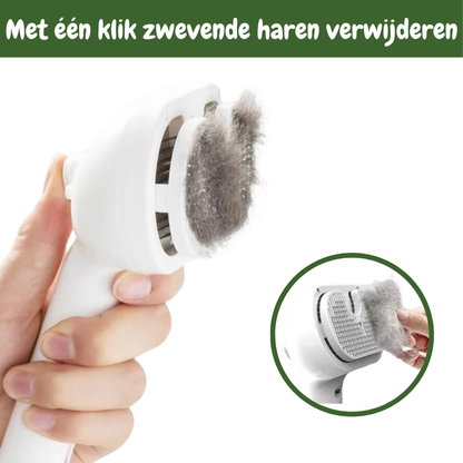 SteamCare Hondenborstel - Werkt Antistatisch & Hydrateert de Huid