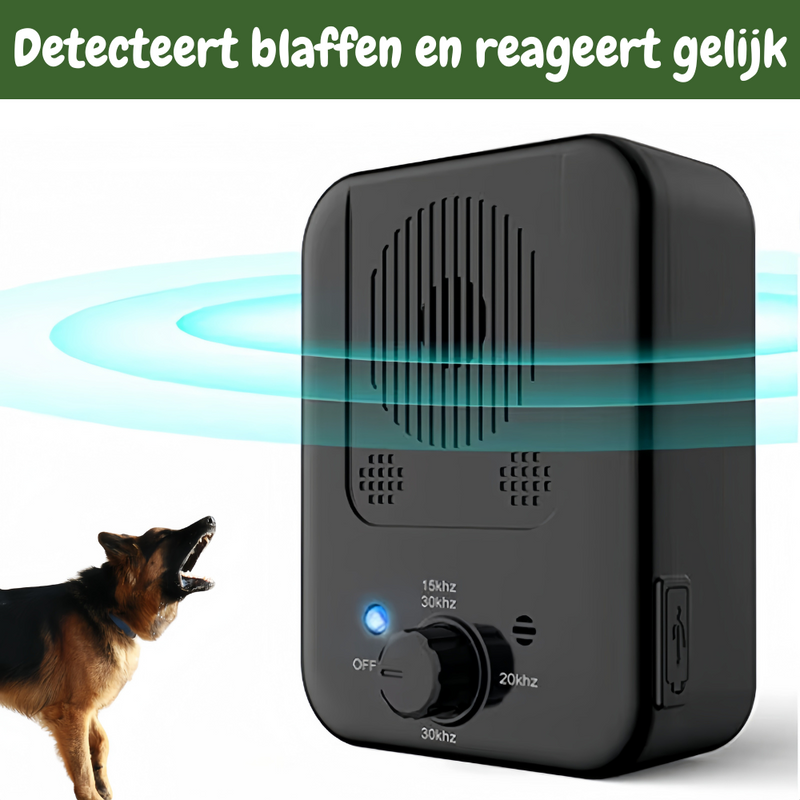 Bark Detector X - De slimme oplossing tegen blaffen