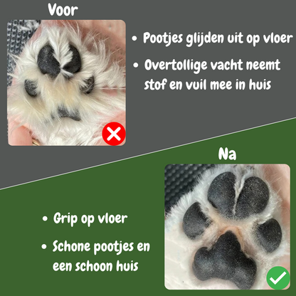 CleanPaws Hondentrimmer - Geen gladde poten meer