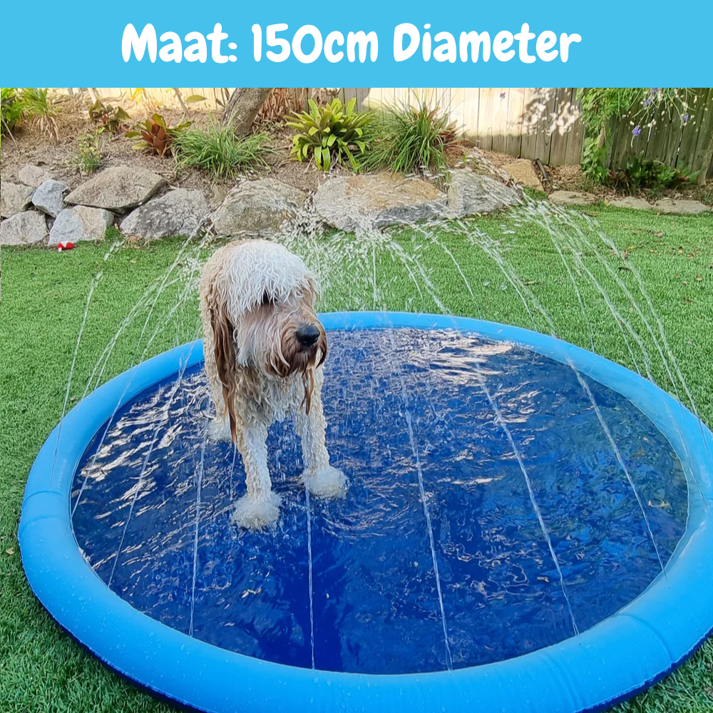 SplashJoy Hondenzwembad - Voor Uren Speelplezier