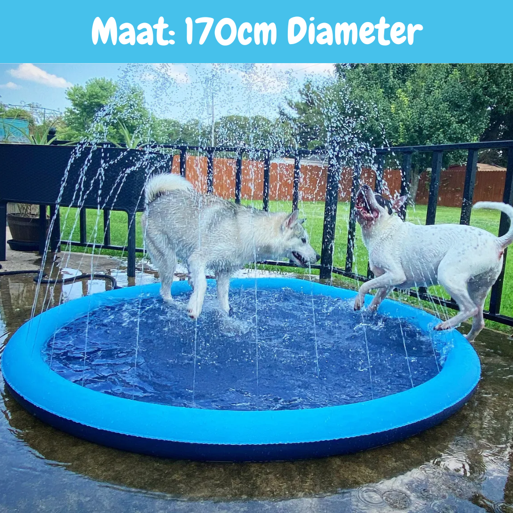 SplashJoy Hondenzwembad - Voor Uren Speelplezier