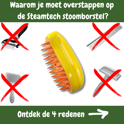SteamTech Stoomborstel voor Honden en Katten Waarom je moet overstappen p de Steamtech stoomborstel