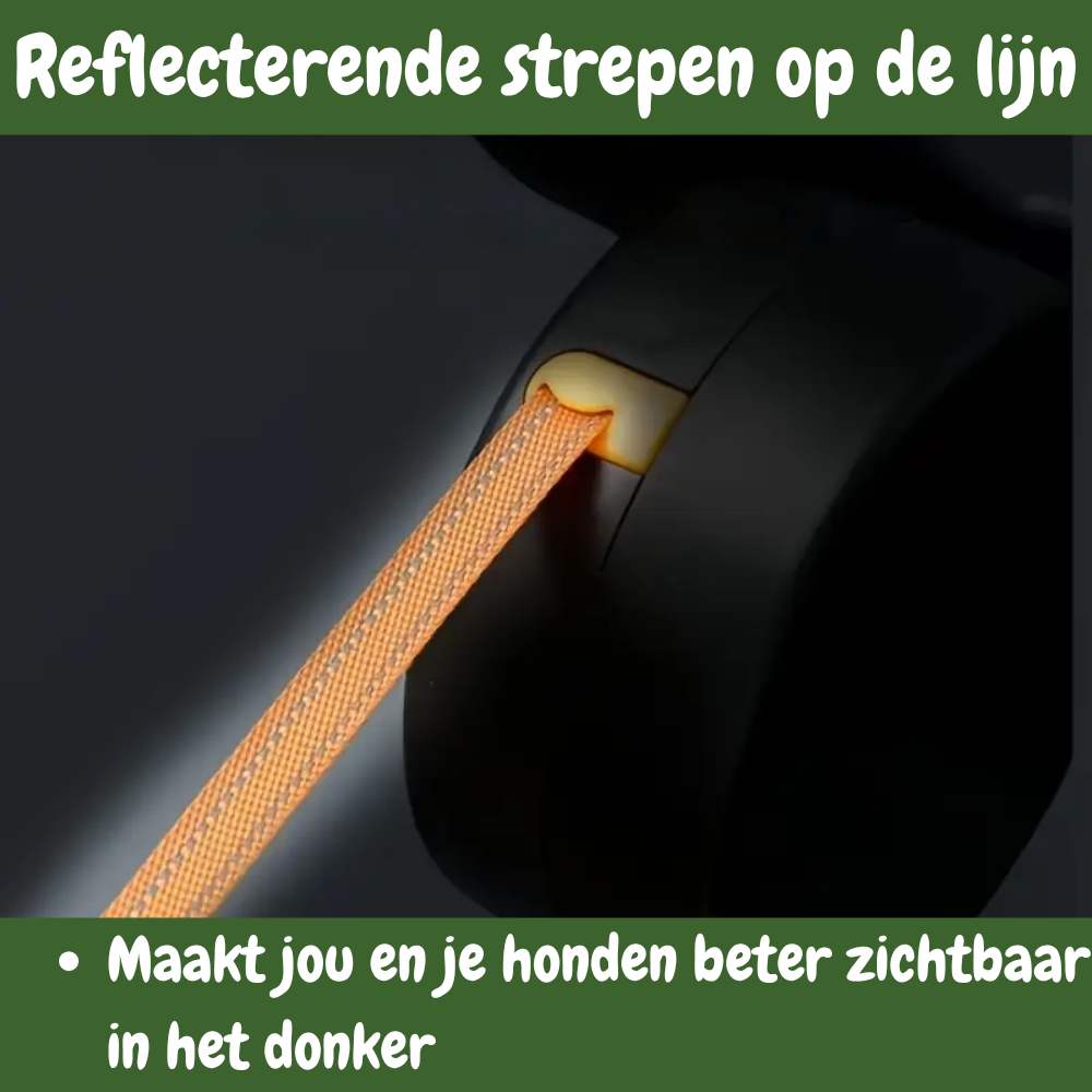 TwinWalker - Dubbele Hondenriem met Rolmechanisme